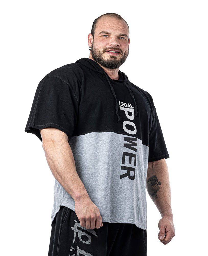 Rag Top Power Split Hoodie Jersey Pique - Legal Power