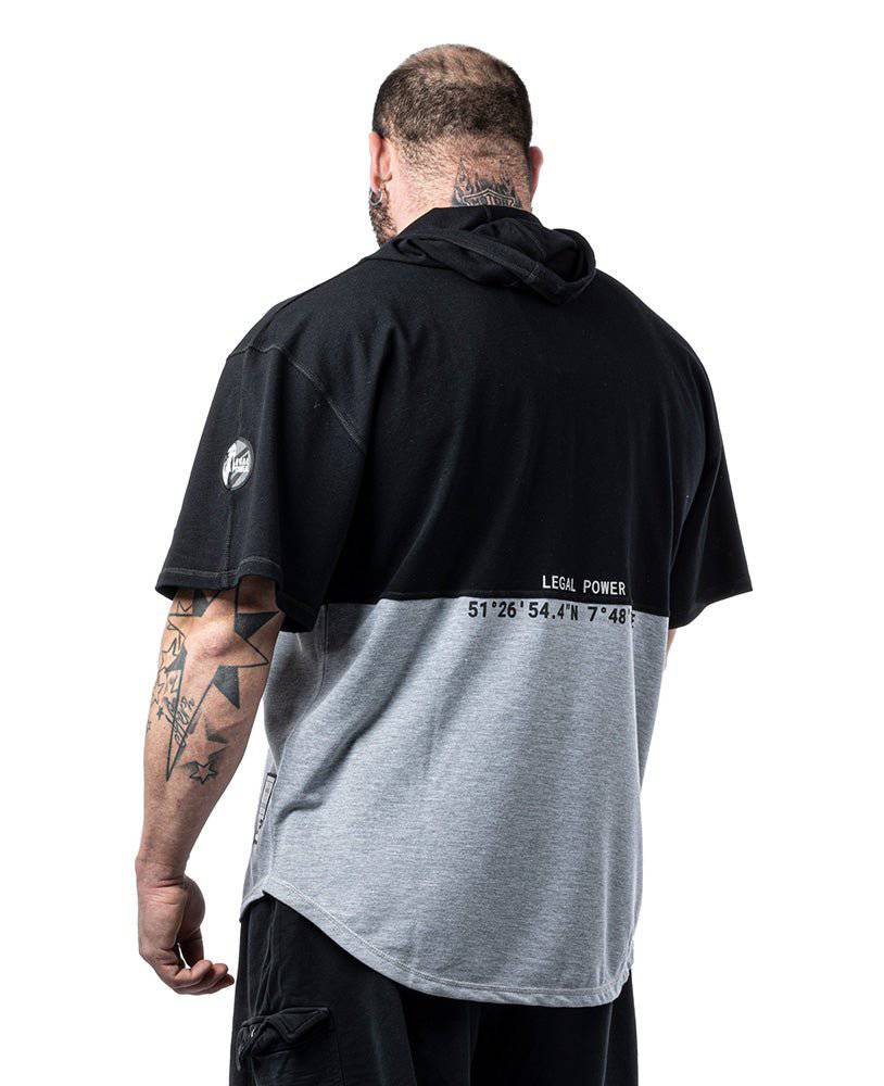 Rag Top Power Split Hoodie Jersey Pique - Legal Power