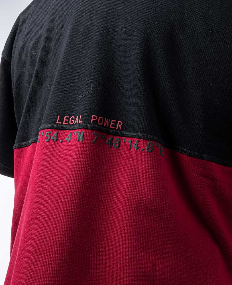 Rag Top Power Split Hoodie Jersey Pique - Legal Power