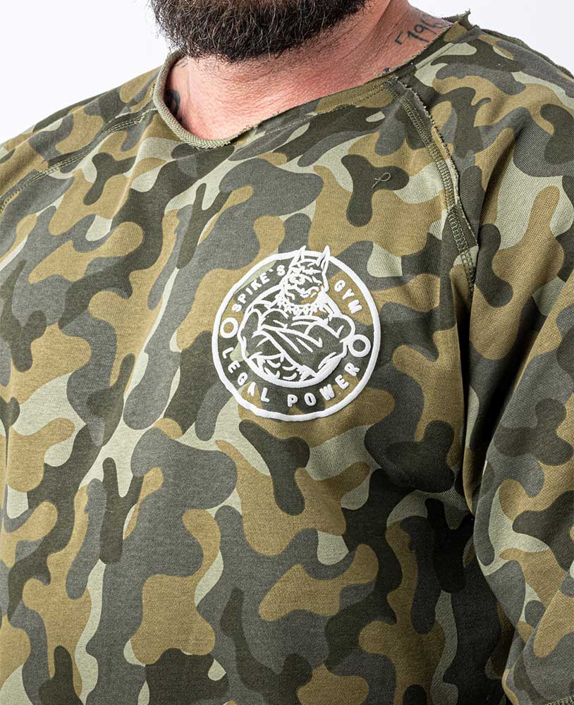 Rag Top Spikes Gym Camo Ottomix - Legal Power