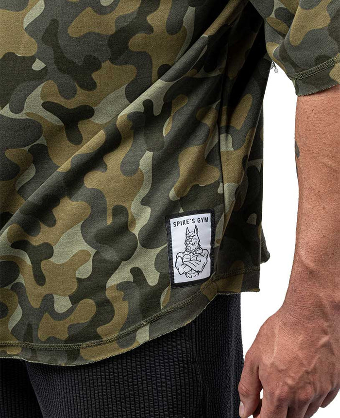 Rag Top Spikes Gym Camo Ottomix - Legal Power Rag Top