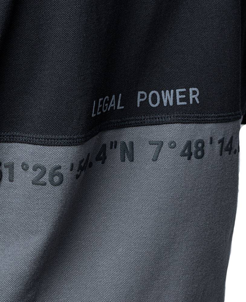 Rag Top Power Split Jersey Pique - Legal Power