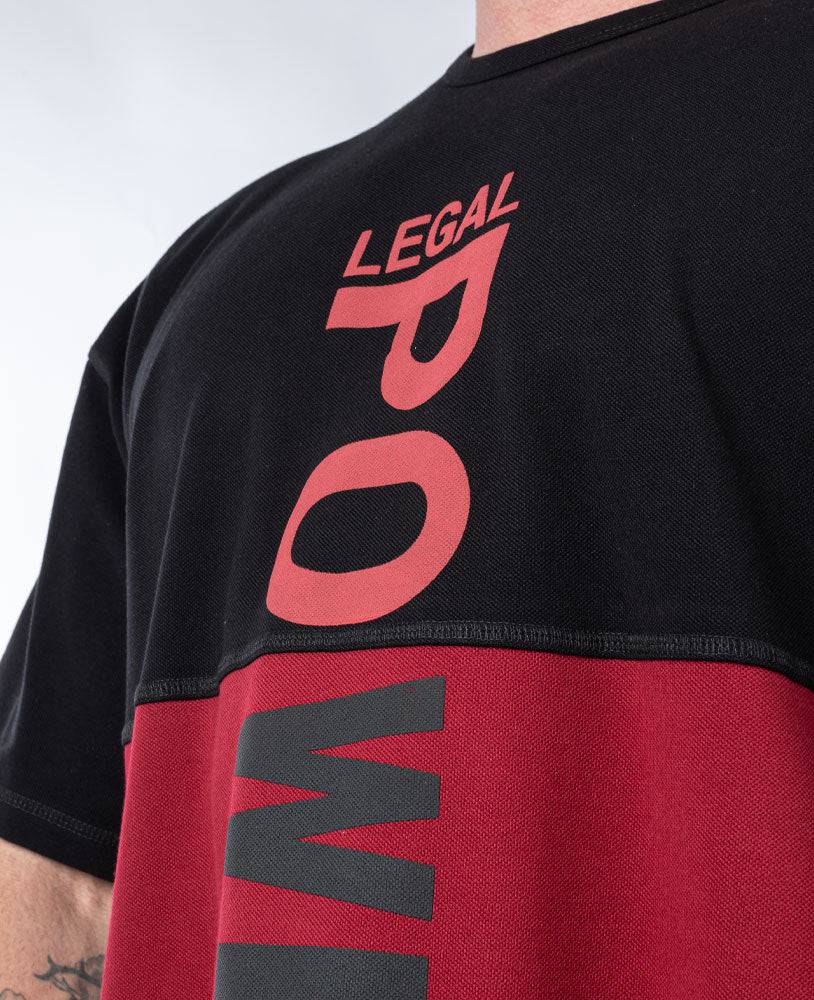Rag Top Power Split Jersey Pique - Legal Power