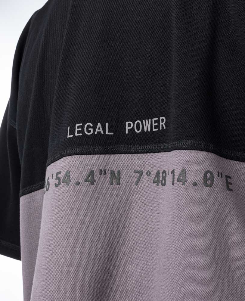 Rag Top Power Split Jersey Pique - Legal Power