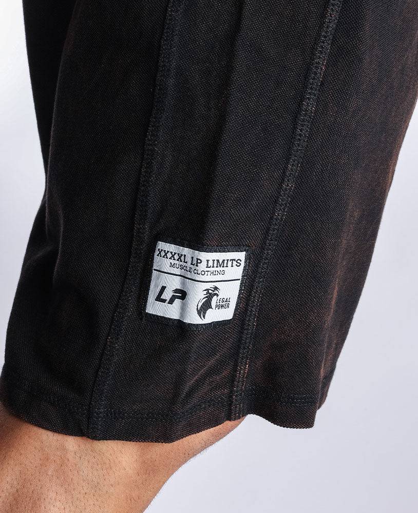 Shorts LpLimits Stonewashed Jersey Pique - Legal Power