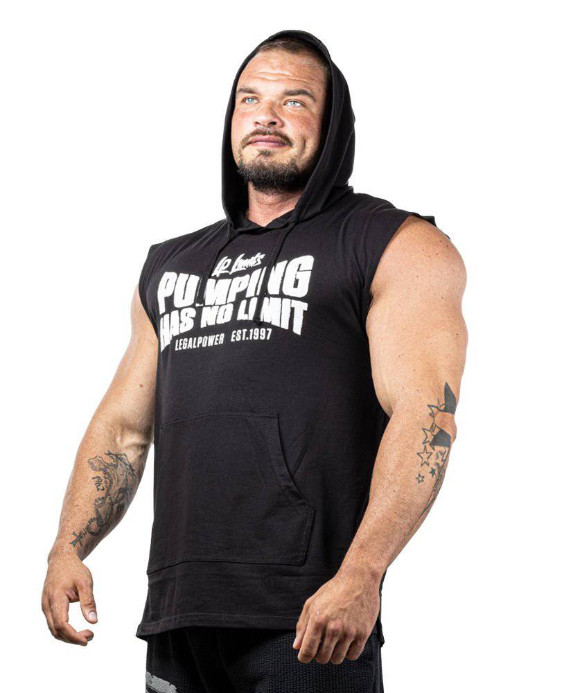 Sleeveless Pumping has no Limit Heavy Jersey - Legal Power