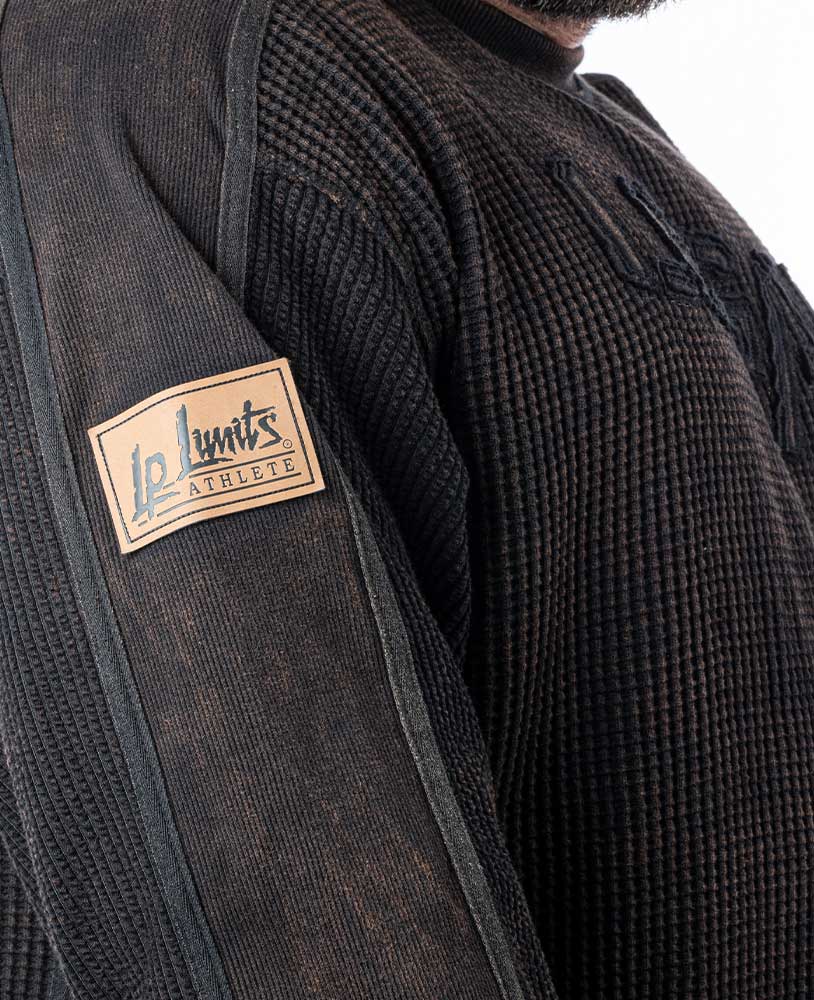 Sweater Legal Power Stonewashed Waffel Pique - Legal Power