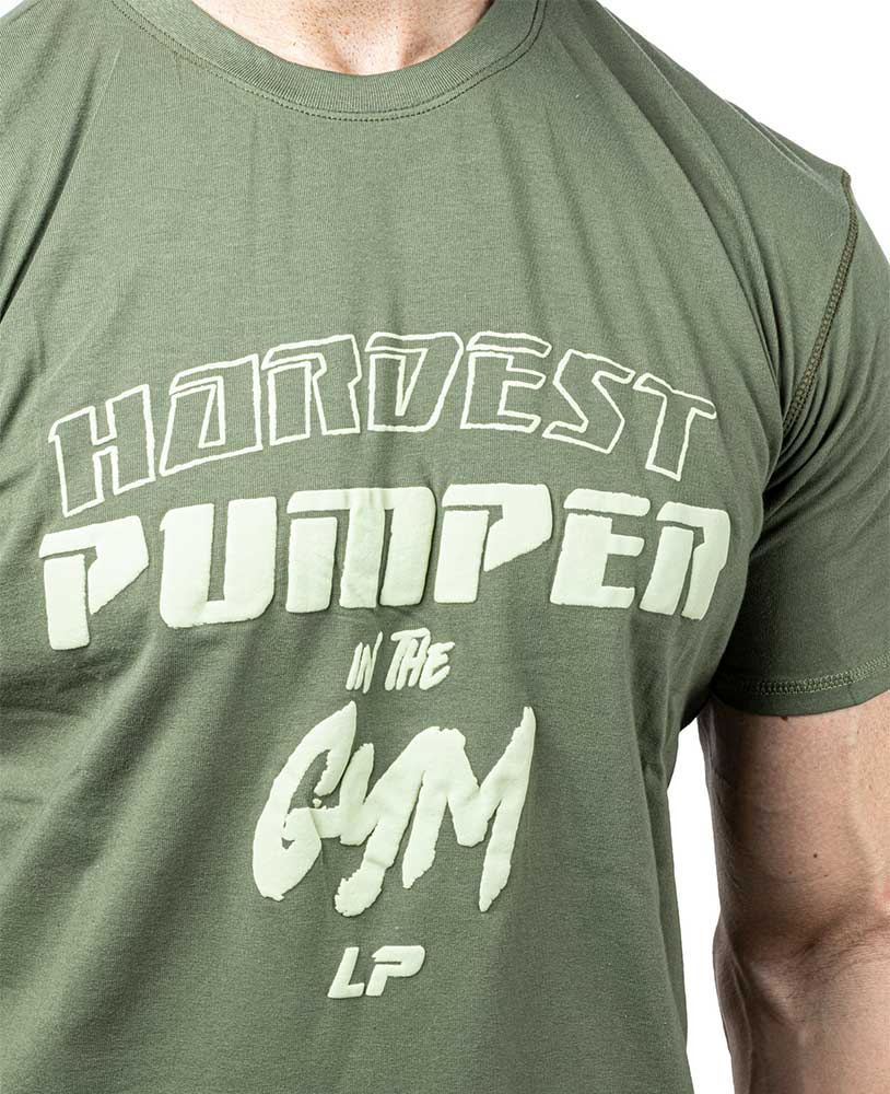 T-Shirt Hardest Pumper in the Gym Single-Jersey - Legal Power