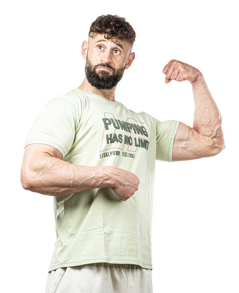 T-Shirt Pumping has no Limit Single-Jersey - Legal Power