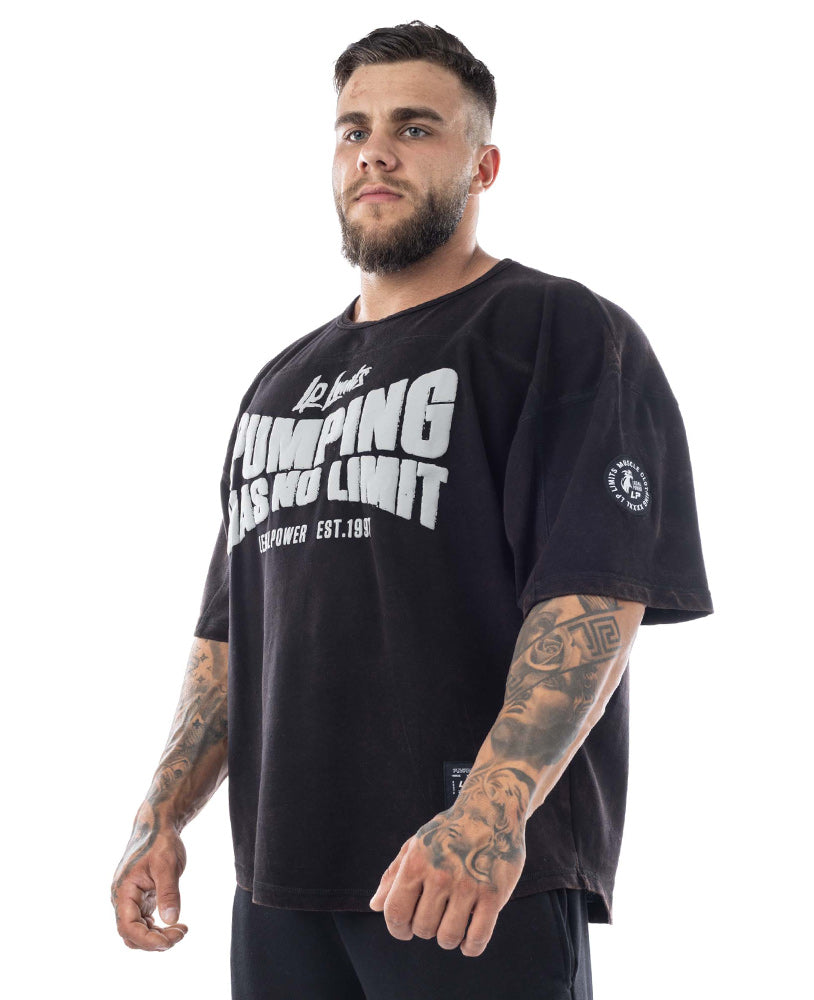 Rag Top Pumping Has No Limit Stonewashed Jersey Pique