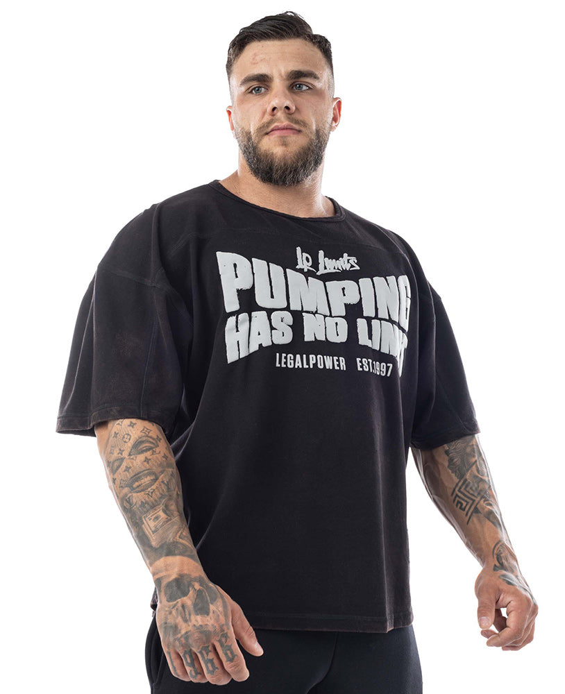 Rag Top Pumping Has No Limit Stonewashed Jersey Pique