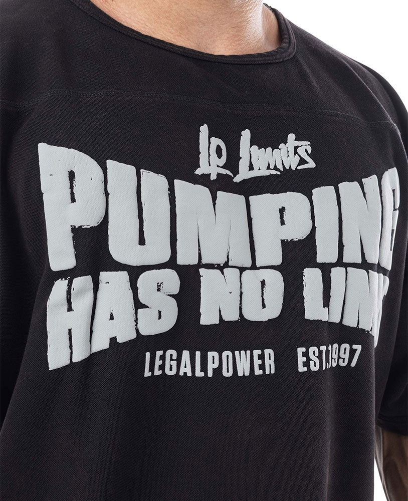 Rag Top Pumping Has No Limit Stonewashed Jersey Pique