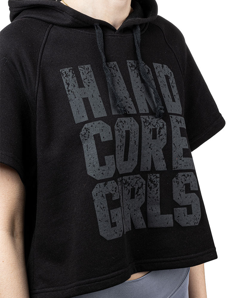 Crop Top Hoodie Hard Core Girls Ottomix