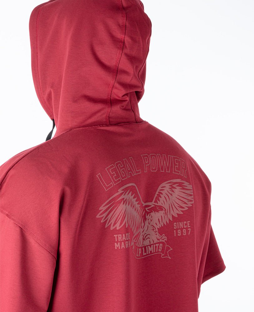 Rag Top Eagle Hoodie Double Heavy Jersey - Legal Power