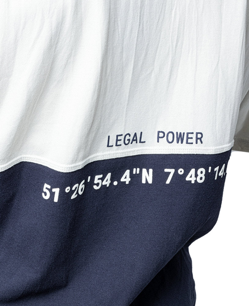 Rag Top Power Split Jersey Pique - Legal Power