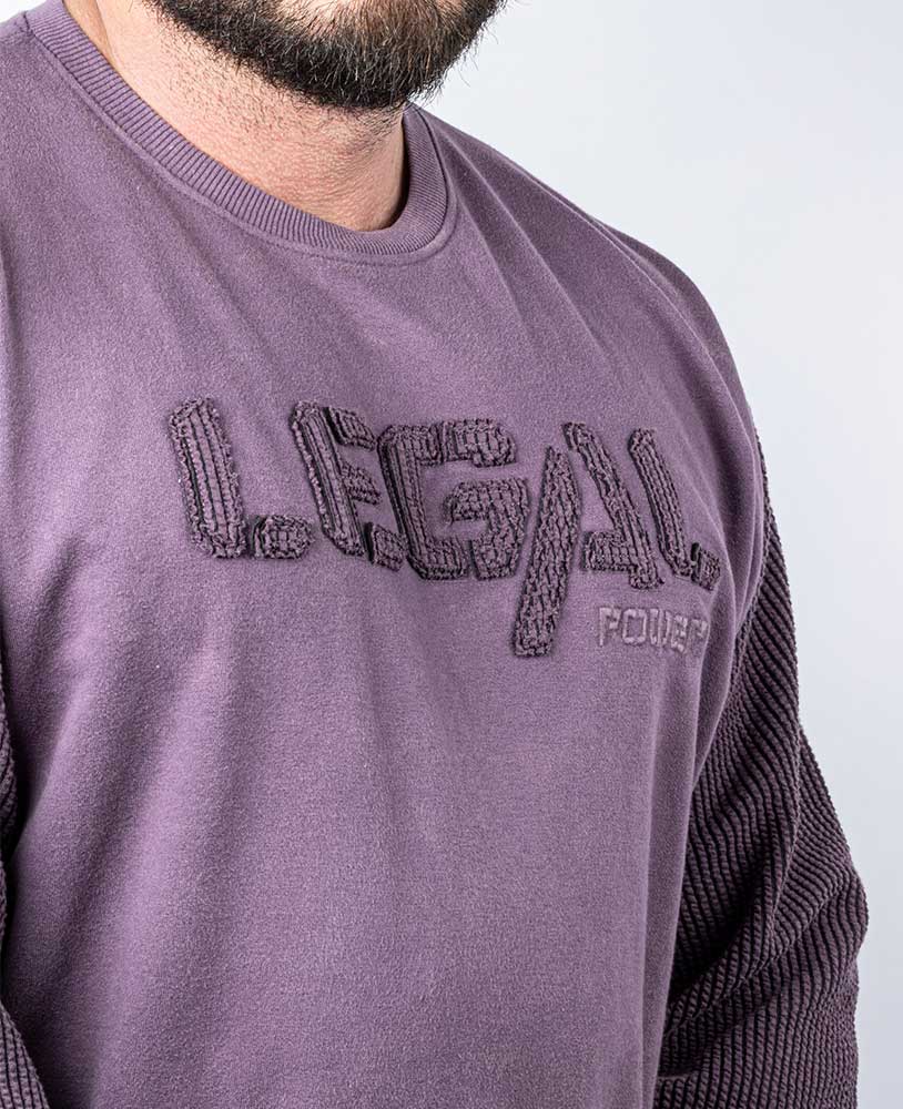 Sweater Legal Power Stonewashed Bostomix - Legal PowerSweater