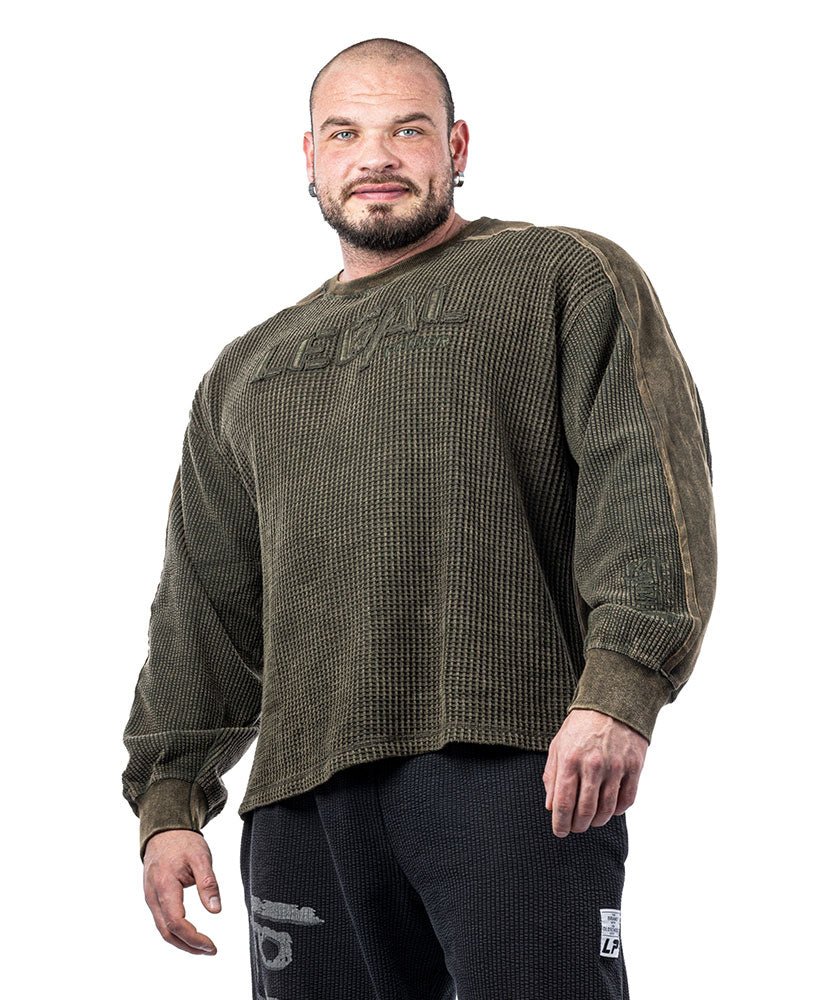 Sweater Legal Power Stonewashed Waffel Pique - Legal PowerSweaterSweater