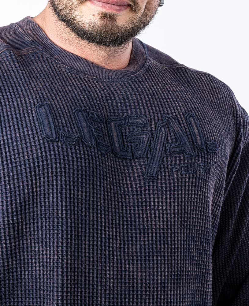 Sweater Legal Power Stonewashed Waffel Pique - Legal PowerSweaterSweater