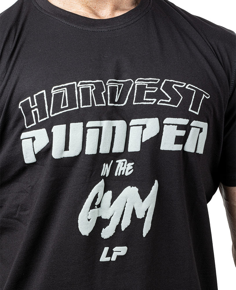 T-Shirt Hardest Pumper in the Gym Single-Jersey - Legal Power