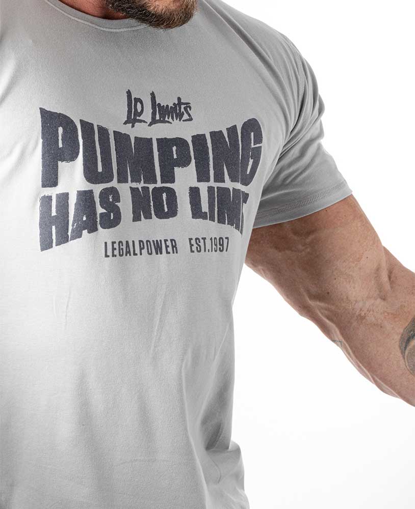 T-Shirt Pumping has no limit Heavy Jersey - Legal PowerT-Shirts