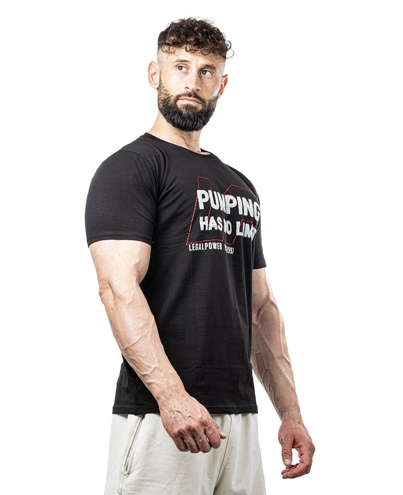 T-Shirt Pumping has no Limit Single-Jersey - Legal PowerT-Shirts