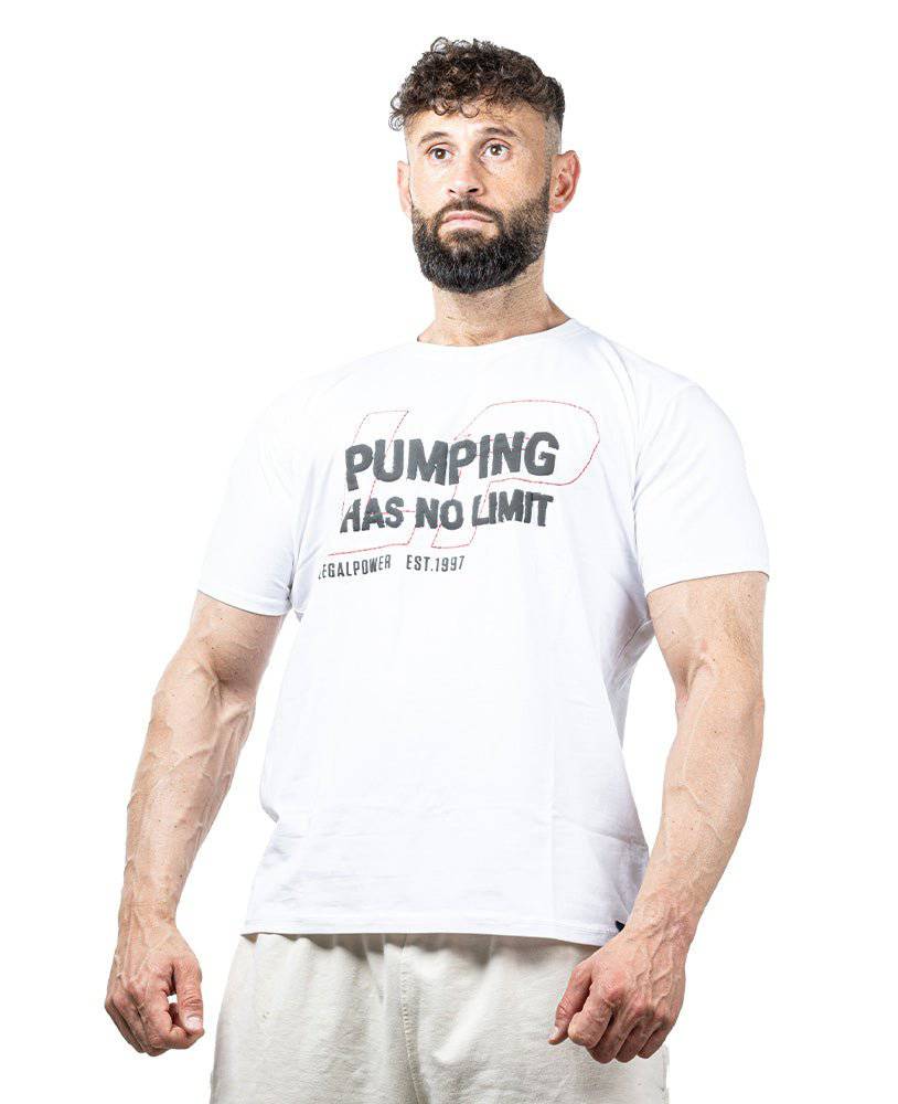 T-Shirt Pumping has no Limit Single-Jersey - Legal PowerT-ShirtsT-Shirts