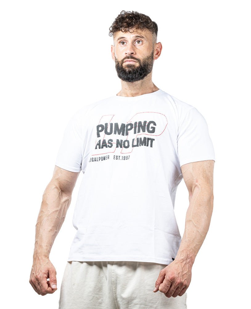 T-Shirt Pumping has no Limit Single-Jersey - Legal PowerT-Shirts