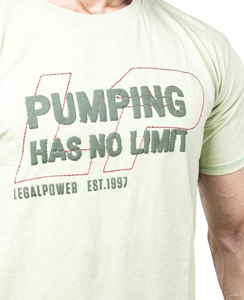 T-Shirt Pumping has no Limit Single-Jersey - Legal PowerT-Shirts